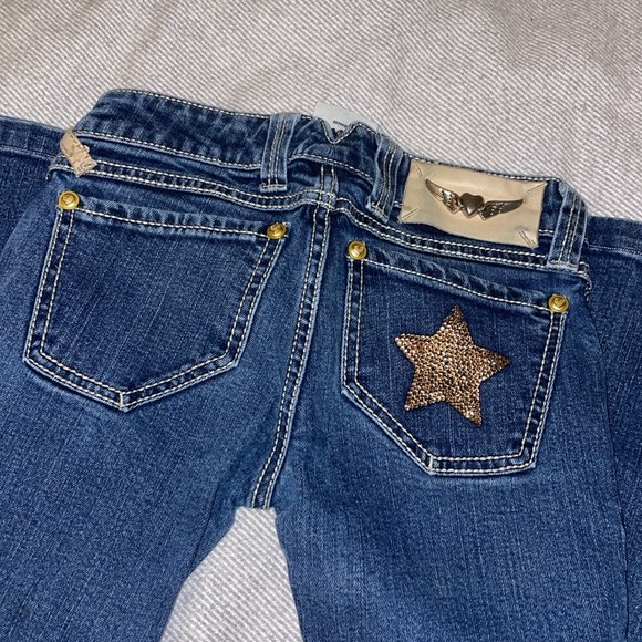 Twisted heart Jeans. Size 24 - Picture 2 of 5